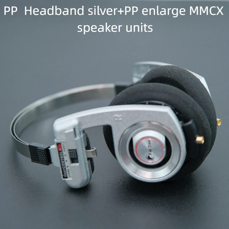 Retro Gaming Headset - Wired Headphones with PP Headband Enlarged