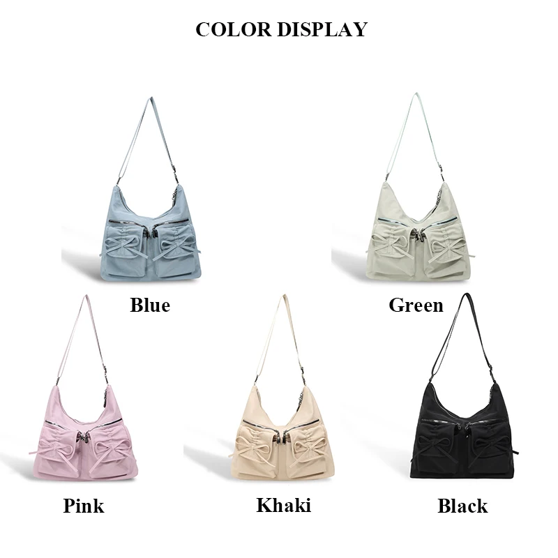 Tiptoegirls خفيفة الوزن عالية الجودة أكسفورد حقيبة التسوق سيدة حقائب كتف شعبية النسيج المرأة حقيبة ساعي حقيبة امرأة الموضة #6