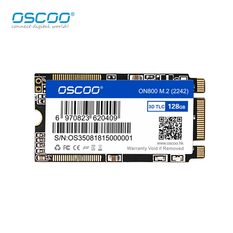 OSCOO 128 ГБ 256 ГБ 512 ГБ 1 ТБ 2 ТБ оригинальный внутренний SSD M.2 2242 мм SATA3 NGFF SSD жесткий диск SSD Оригинальный 3D TLC Nand флеш-накопитель