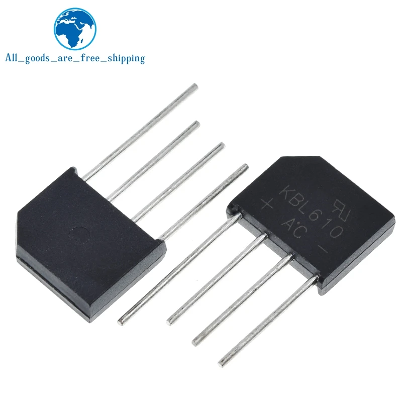 TZT 5/10 шт. KBL610 1000В 6А KBL-610