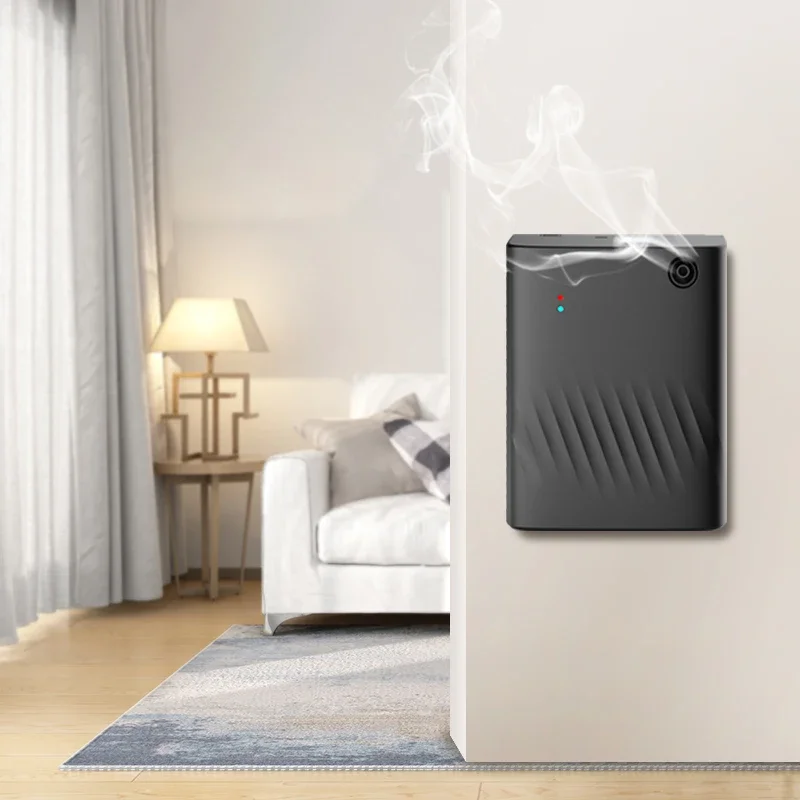 Wall Mount Silent Home Aroma Diffuser Electric Smart Scent Diffuser Waterless Oil Diffuser