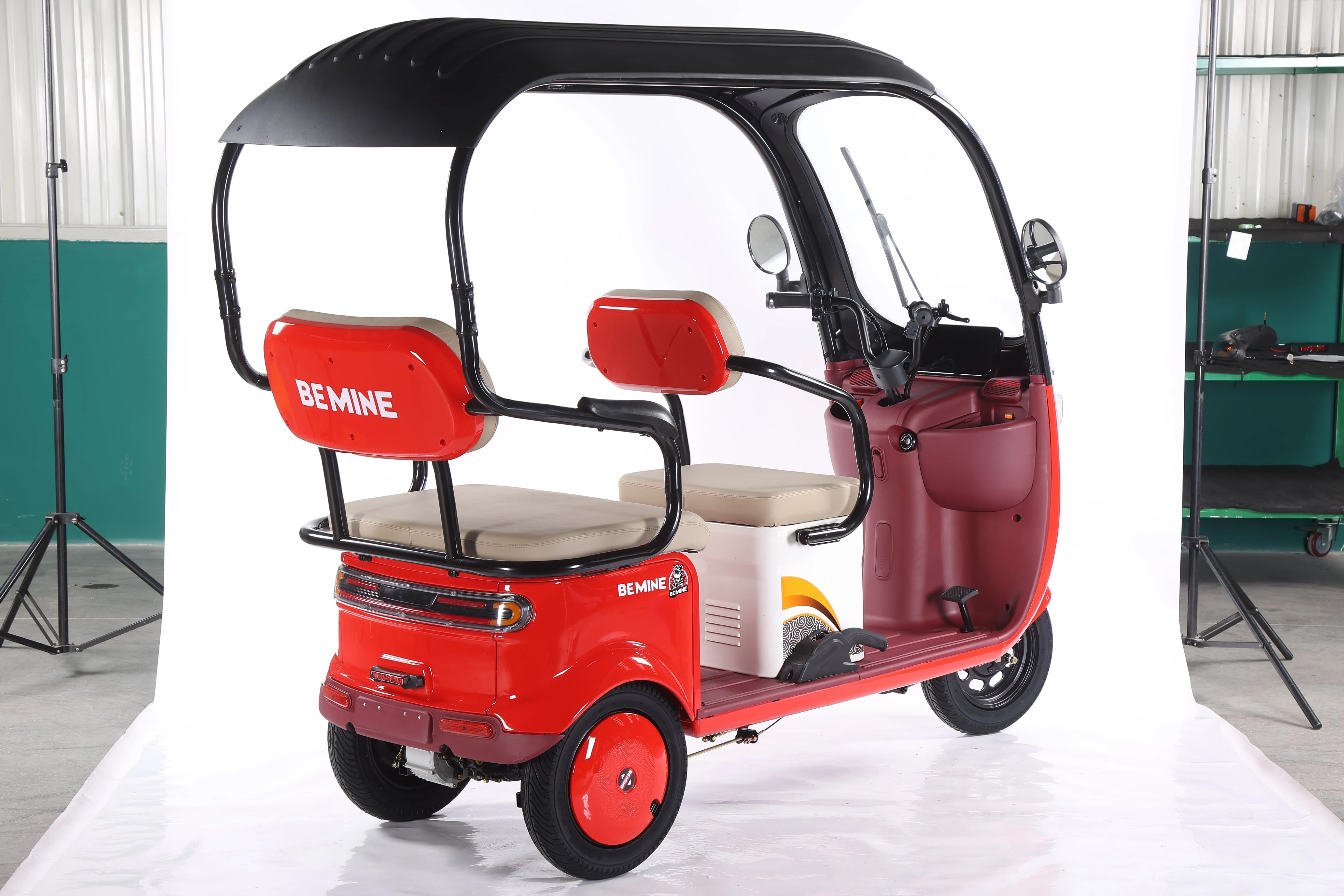 2025 CE جديد دراجة ثلاثية العجلات دراجة كهربائية 800 واط شاحنة توك توك 3 عجلة سكوتر تتراوح الدهون أوروبا