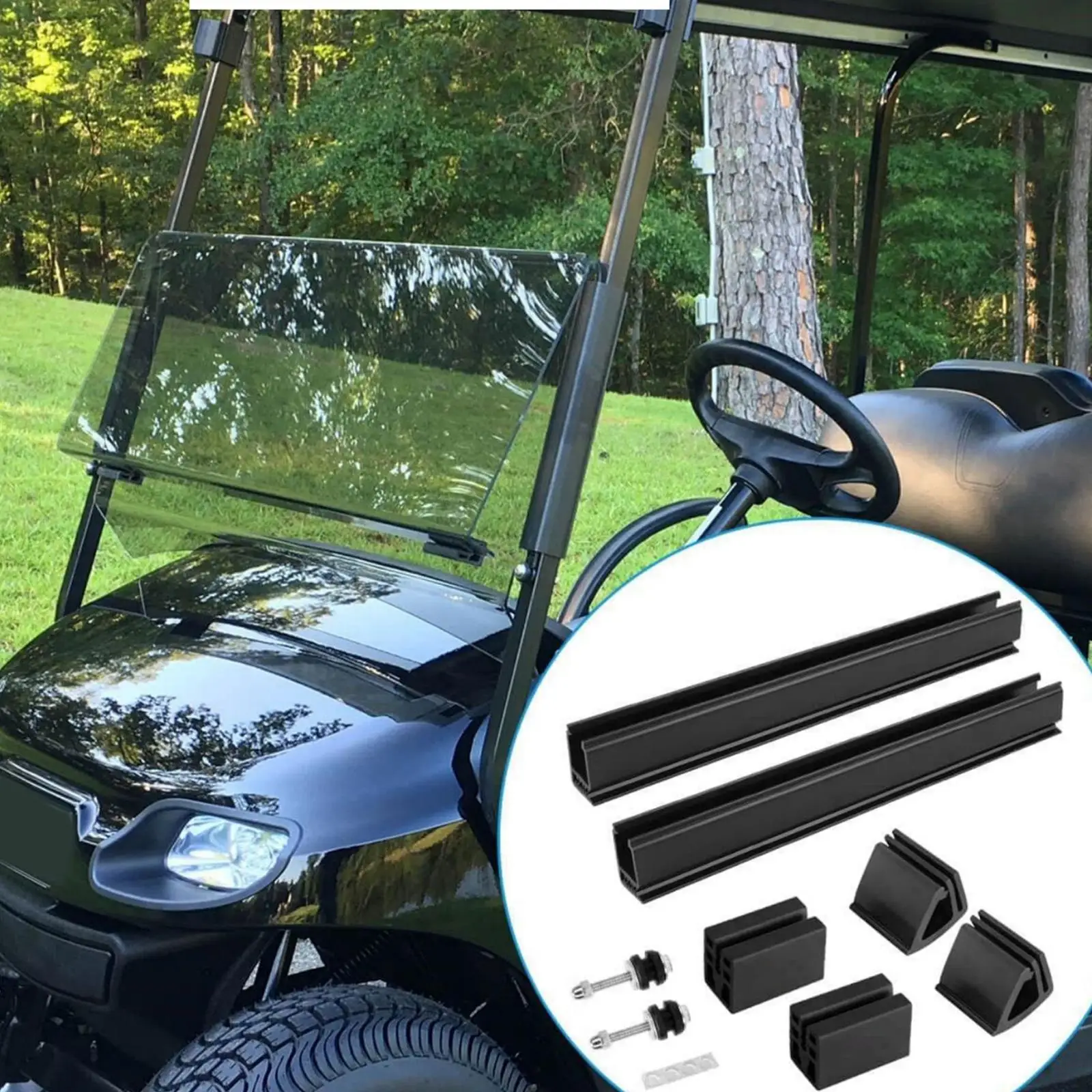 kit-de-clips-para-parabrisas-de-carrito-de-golf-facil-de-usar-piezas-duraderas-para-viajes-kit-de-agarre-para-club-de-golf-y-vehiculos-de-exterior