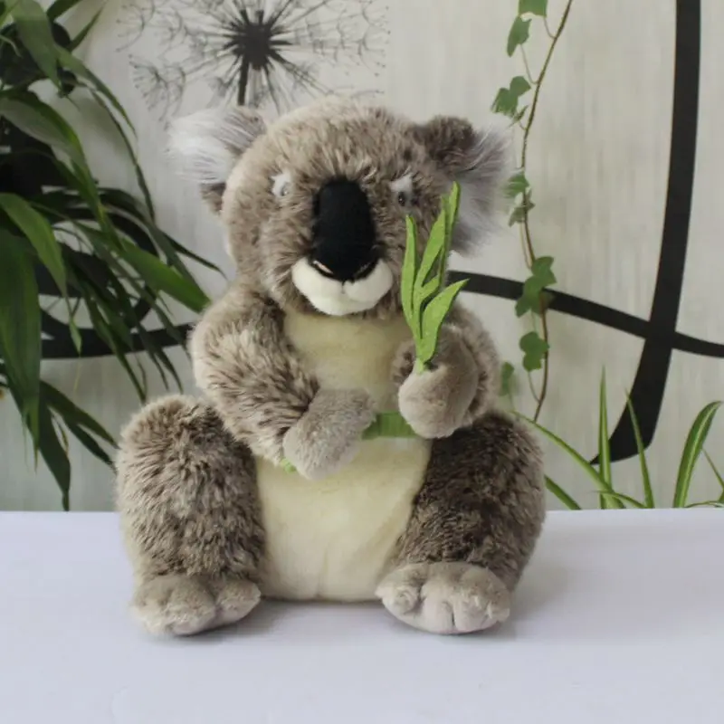 

cute new plush high quality koala toy gray koala doll gift about 30cm