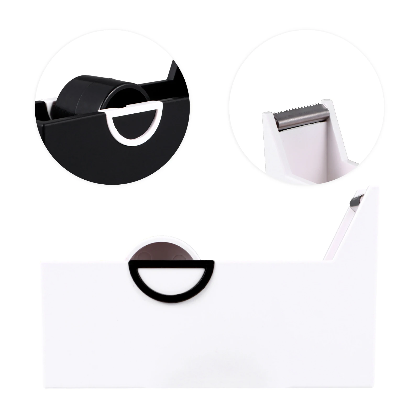 

2pcs Eyelash Tape Dispenser Grafting Cutting Tool Plastic Abs Supplies eyelash extension durable rustproof smooth