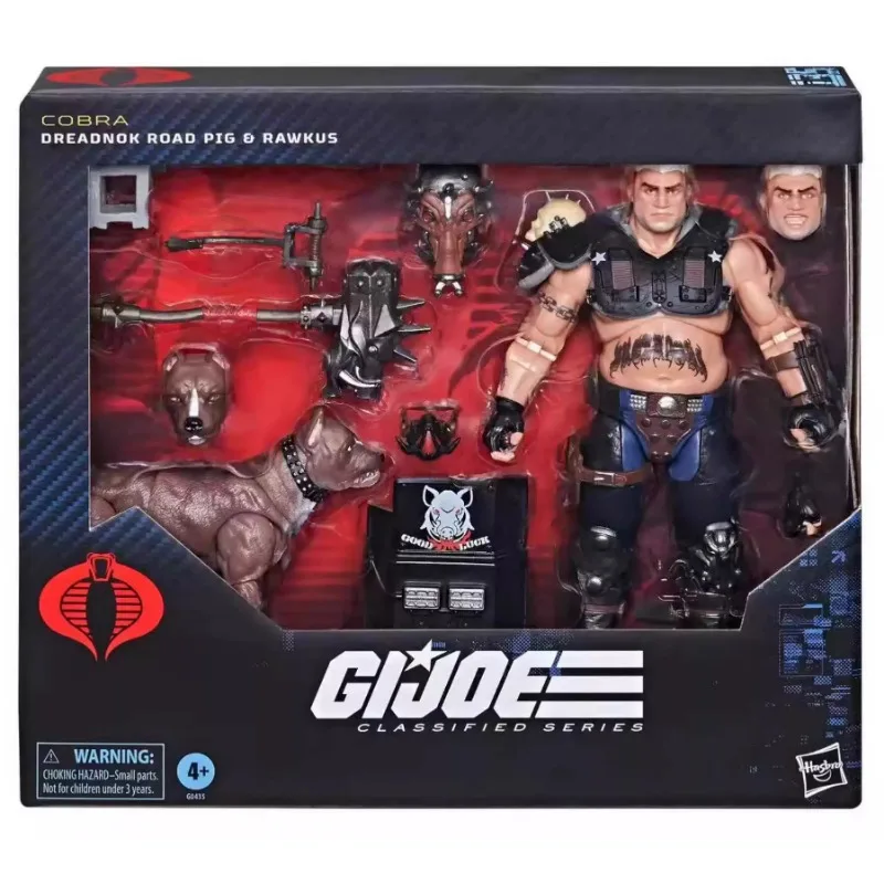 Hasbro Special Forces Road Pig Raptor Anime Steel Power GIJOE Hand Model Presents Back To School Anime Mother Kids Toys