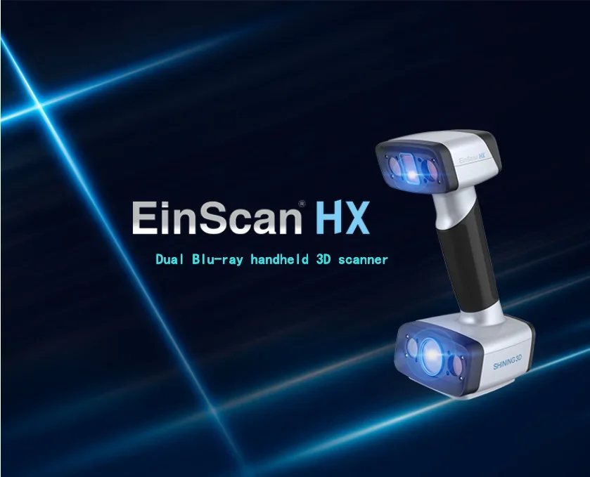 Shining Einscan HX 3d Scanner  Photogrammetry Industrial Shinning 3D Laser Scanner Scanning Machine for CNC Router