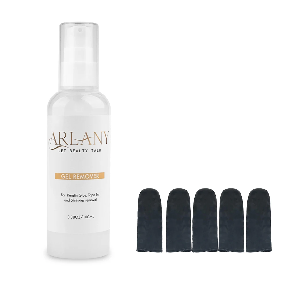 ARLANY 100ML Hot Melt Gel Remover Bonding Gel Remover for Lace Wig Adhesive Tape in Haie Extensions Tape Remover Salon Tool