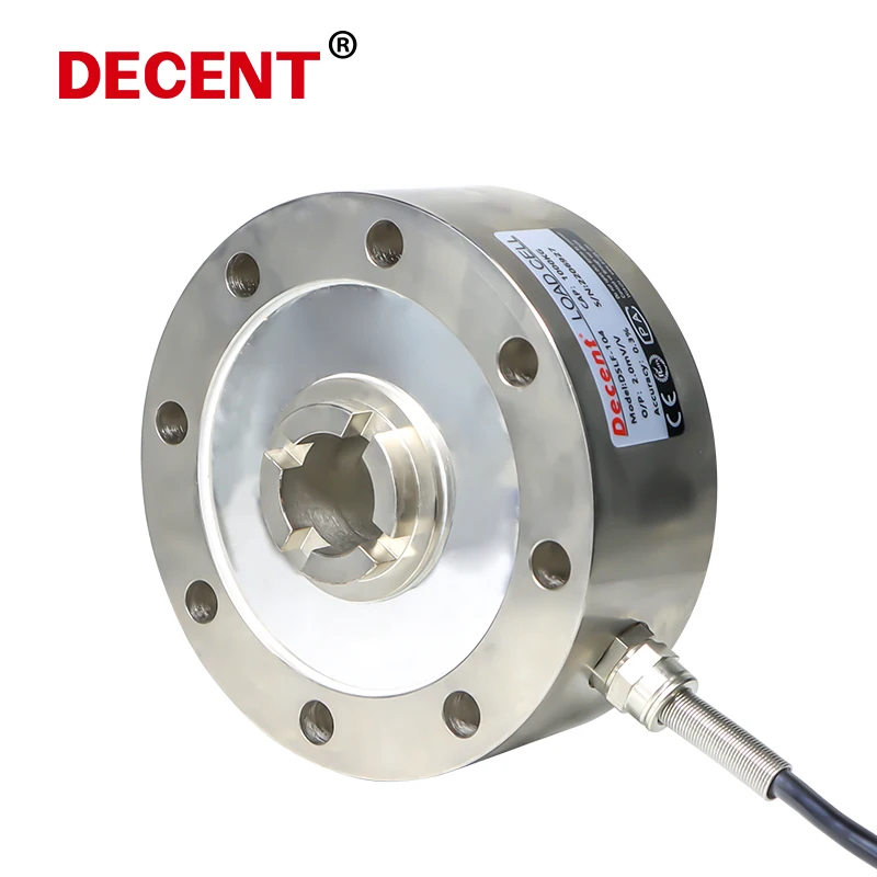 DYLF-104 High Accuracy IP68 Low Profile Spoke Type Disk Load Cell 200kg Tension Compression Force Sensor Weighing Transducer