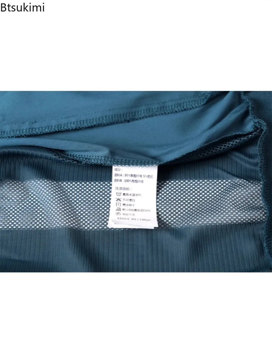 Summer New Men's Ultra-thin Ice Silk Vests Sleeveless Breathable Vest Jacket Men Outdoor Casual Sport Climbing Fishing Waistcoat