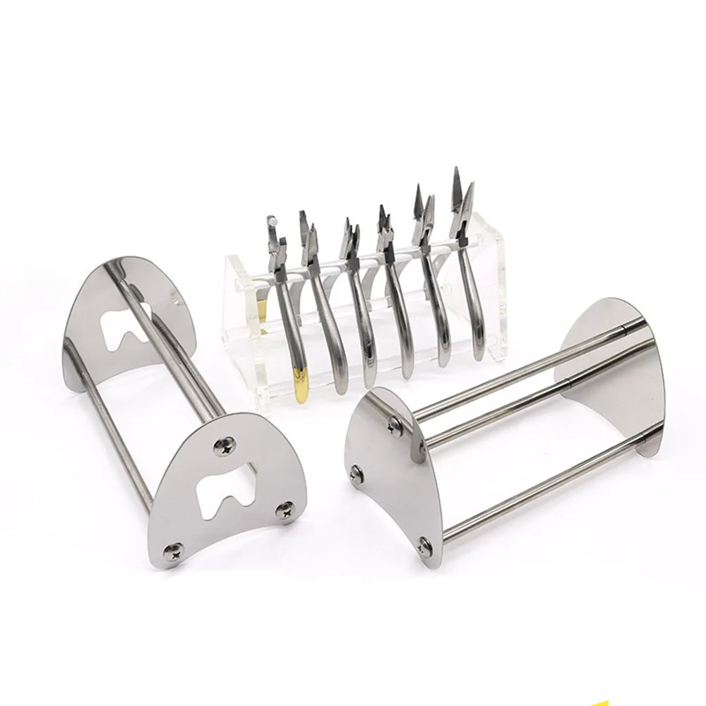 

Dental Pliers Placement Rack Orthodontic Forceps Stand Holder Dentist Scissors Multifunction Instrument Extraction Tools Rack