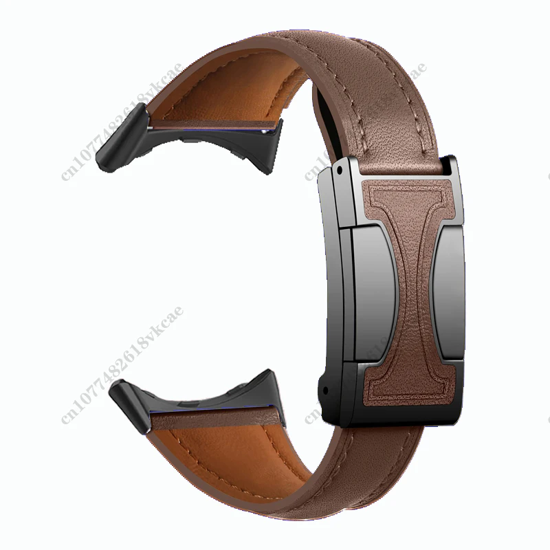 حلقة من جلد لساعة جوجل بيكسل 3 2 1 41 مللي متر 45 مللي متر سوار ساعة رياضي مغناطيسي لساعة جوجل بيكسل 3 2 1 41 مللي متر حزام
