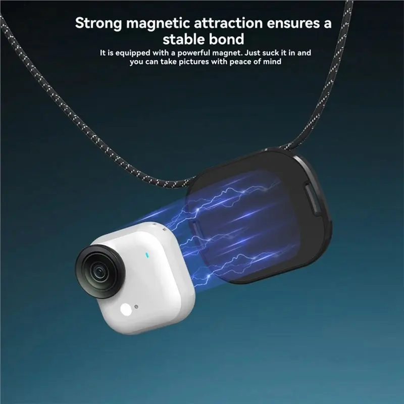 ABSL-Quick Release Bracket Accessories Magnetic Mount Neck Hold For GO Ultra First-Person Perspective Shooting Clip