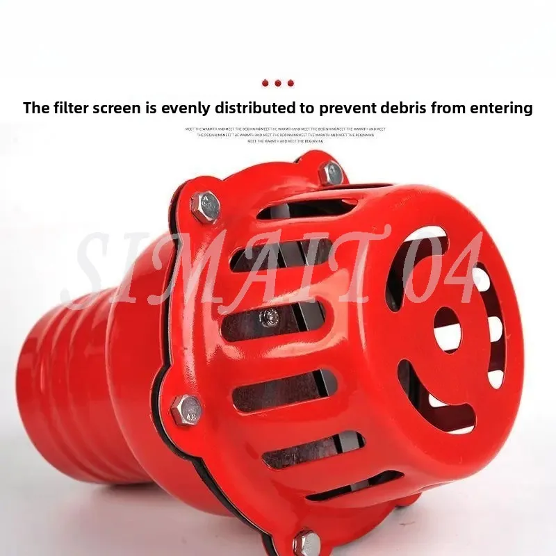 bottom valve suction pump, iron sheet red bridle, water pipe check valve, filter screen,pouring faucet,reverse shower head