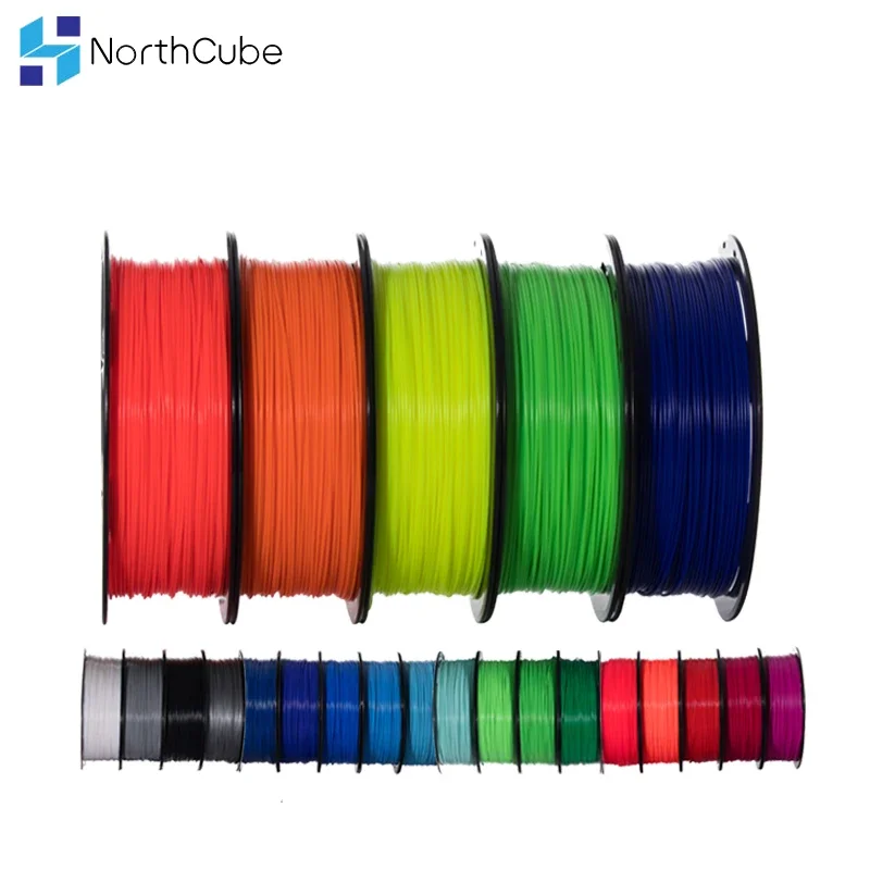 NorthCube 3D Printer Filament PLA ABS PETG Wood Marble 1KG 1.75mm Spool 3D Printing Material for 3D Printer