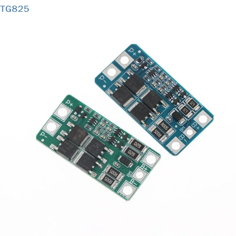 【AN】【AN】1/5Pcs 8.4V BMS With Balancing 2S 6.4V 7.4V10A LiFePO4 Battery Protection Board For 32650 18650 Battery Pack