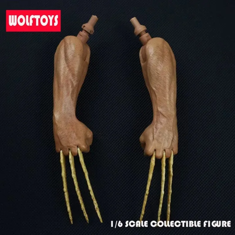 1/6 مقياس بالذئب البديل رجل العم الذئب الذراع قبضة مخلب نوع اليد ل Worldbox AT012 AT017 الجسم أرقام عمل لعبة مجسمة