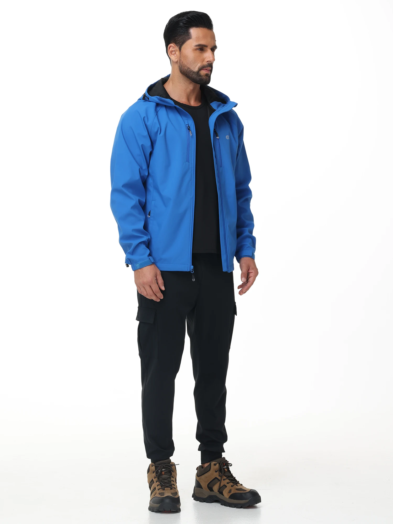 Men's Outdoor Waterproof Windbreak Jacket Lightweight Coat for Camping Hiking Cycling Fishing with Inner Pocket 24 S65b4d50dcc29483bb1aaa01d74873e67k