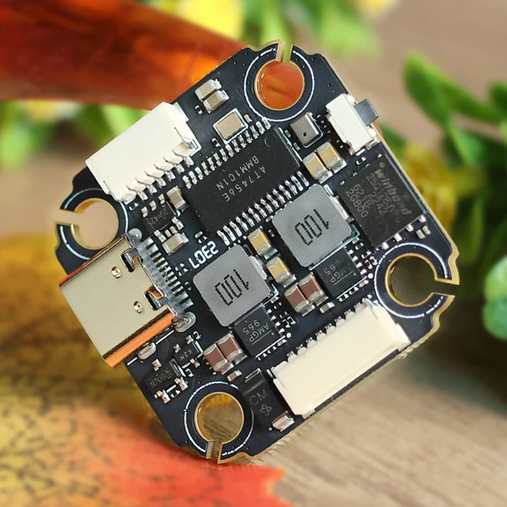 HAKRC F405 V2 Mini FC ICM42688P Dual BEC 5V/2.5A 10V/2A OSD Barometer Black Box 16M 2-6S 20x20mm ثقب التركيب لطائرة RC FPV بدون طيار