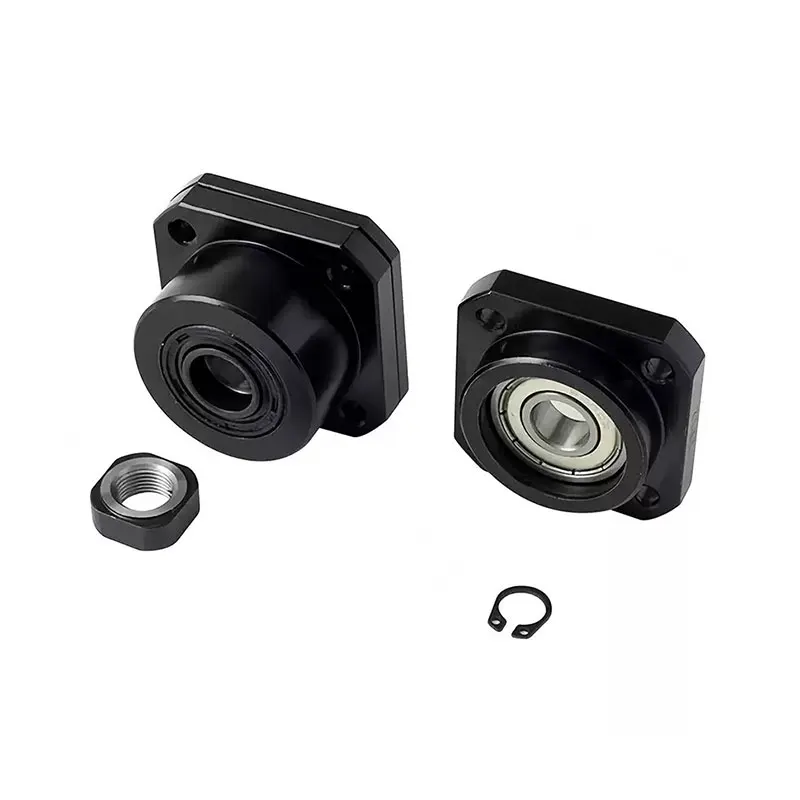 Ball Screw Support Bearing Seat Fixed Base BKBF10 FKFF10 EKEF10  BK10 BF10 EK10 EF10 FK10 FF10 C7/C5 Screw Shaft Bearing Housing