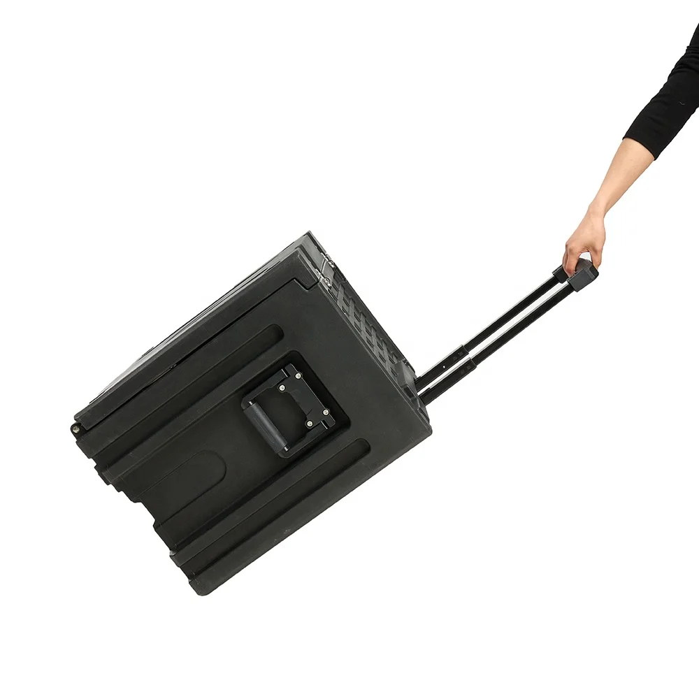 19 Inch 8U OEM/ODM Plastic Shockproof Amplifier Flight Case with Double Spinner Wheels Rack Mount IP65 Waterproof