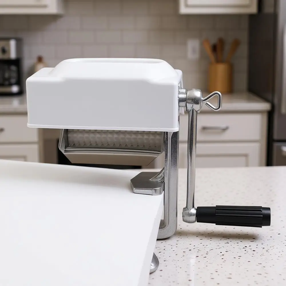 

Manual Meat Tenderizer Cuber Heavy Duty Meat Tenderizer Clamp On Spiked Rolling Meat Steak Tool for Commercial Home Kitchen