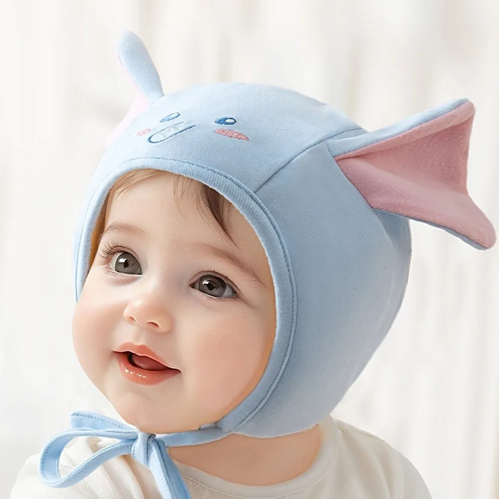 

New Cute Cartoon Ear Protection Cap Windproof Warm Earmuffs Hat Cold Proof Beanie Cap Baby