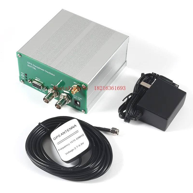 Limited Offer 10MHz GPS Clock GPSDO 10M Output Square Wave Sine Wave GNSSDO Taming Clock Equipped With Power Antenna