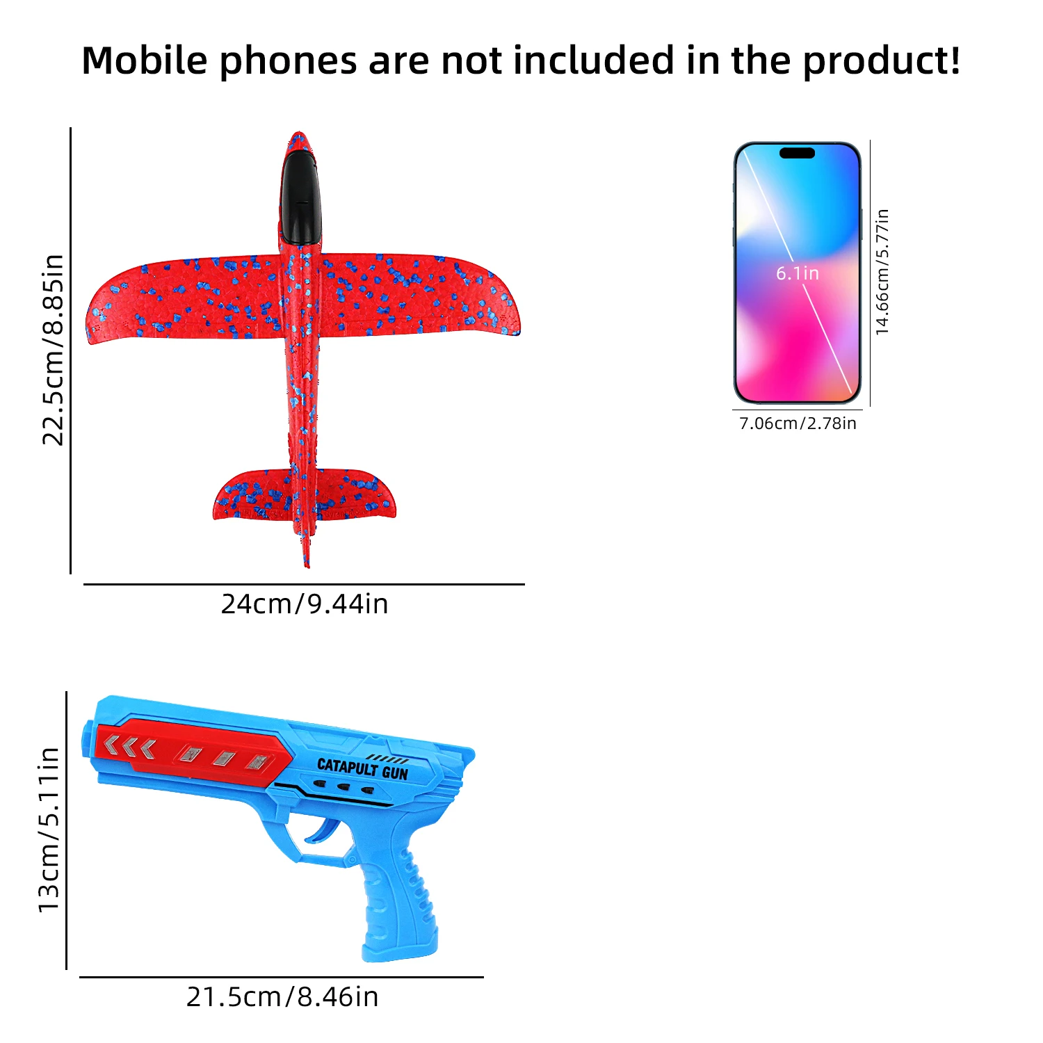 Schaumstoff-Auswurf, Flugzeugpistole, Kinderspielzeug, Segelflugzeug, Werfer, fliegendes Spielzeug im Freien