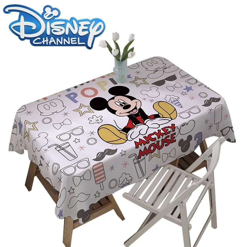 Disney Mickey Minnie Mouse Table Cover Cloth Cute for Parties Picnic Camping Outdoor Disposable Reusable Tablecloths Water Proof