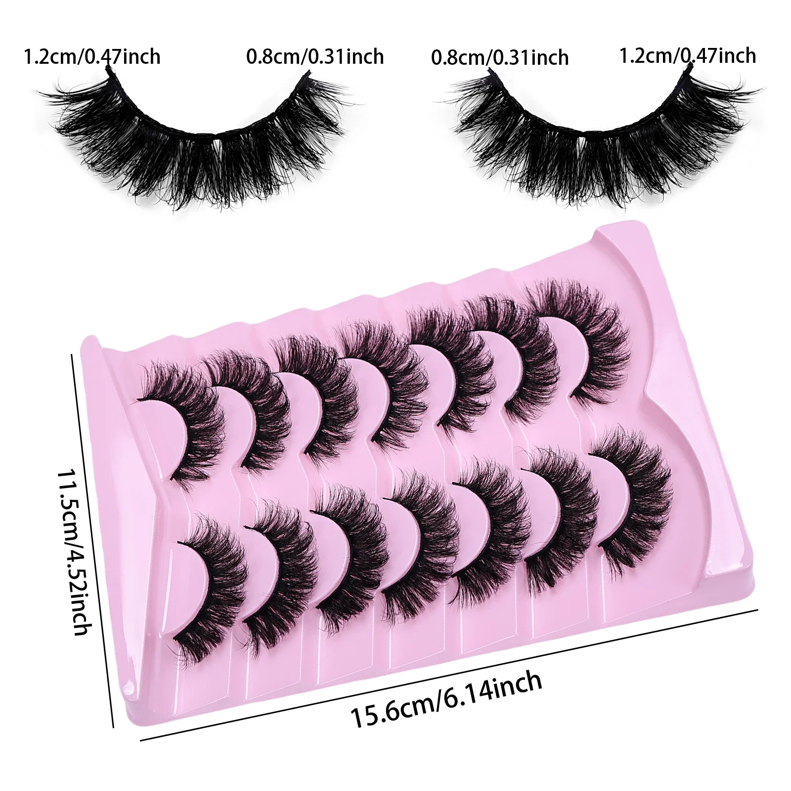 21 pares/35 pares cílios postiços aparência natural cílios postiços olho de gato cílios tira fofa cílios postiços