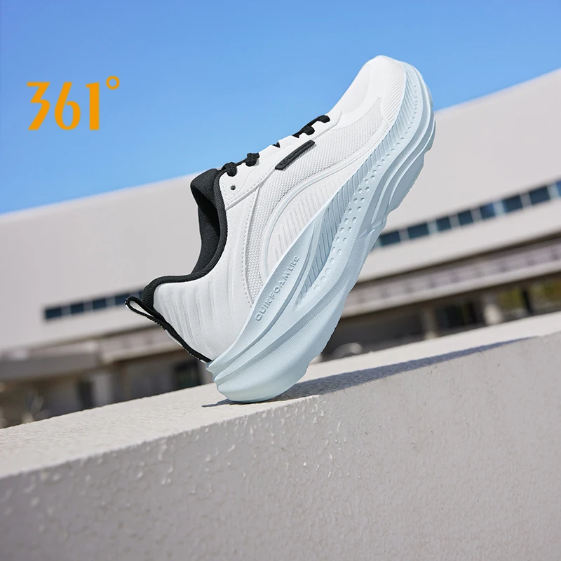 

361 Degrees Men Running Shoes Lightweight Soft Bouncy Casual Versatile Thick-soled Breathable Minimalist Male Sneakers 672532239