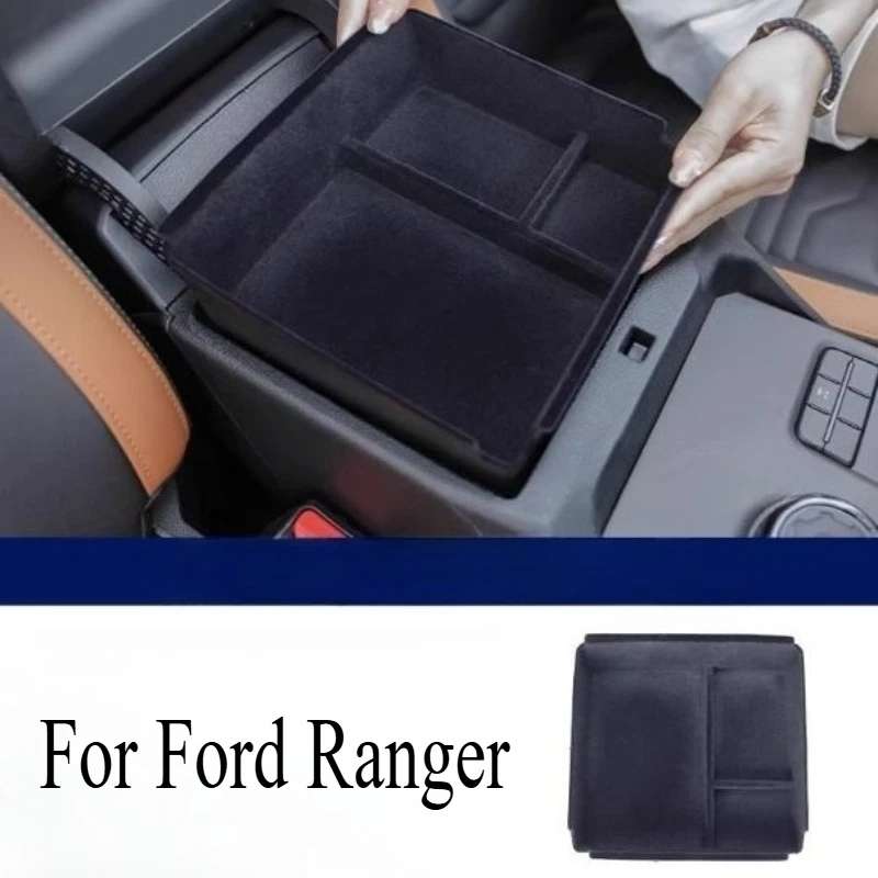 

For Ford Ranger Interior Modification Hidden Armrest Box Storage Box To Increase Storage Compartment Space Interior Accessories