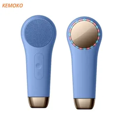 Electric Facial Cleansing Brush Silicone Ultrasonic Vibration Face Cleanser Washing Deep Pores Blackhead Cleaning Skin Massager