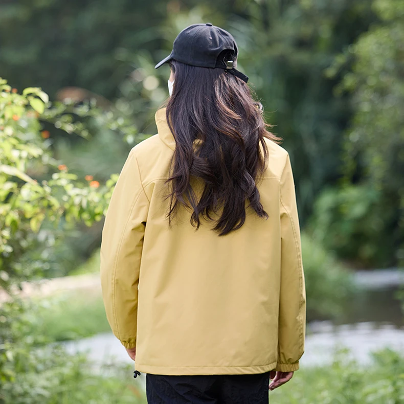 LNGXO 3-in-1-Winterjacke, Unisex, wasserdicht, winddicht, warm, Windjacke, austauschbare Fleecejacke, Wandern, Klettern, Camping – Detail 29