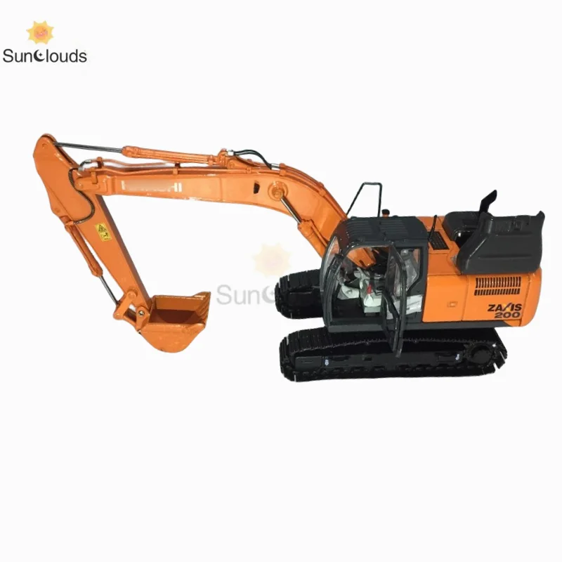 

For HITACHI ZAXIS ZX200-5B Alloy 1:50 Scale Model Blue Commemorative Edition Excavator Model Toy Die Cast Model Toy Car