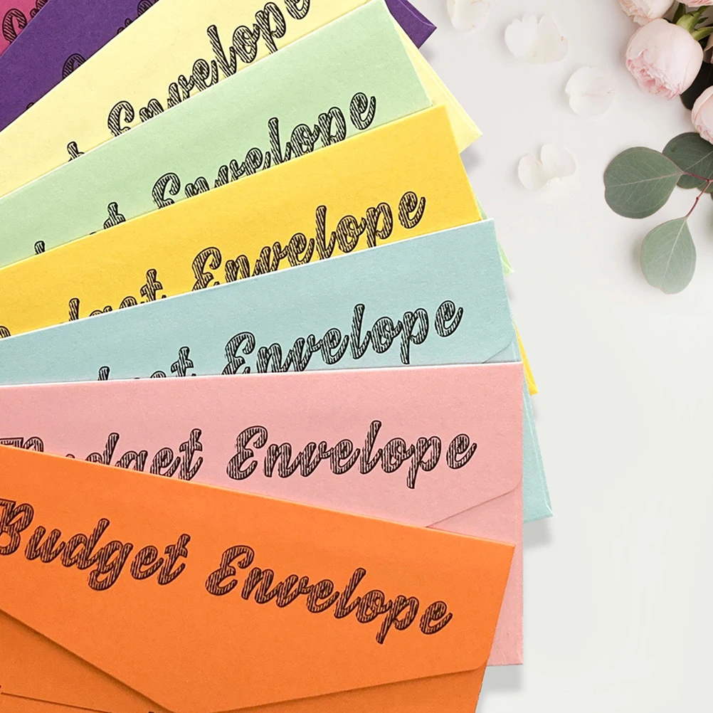 

24pcs Budget Envelope Cash Envelopes Loose-Leaf Binder Pockets Account Book Money Holder Expense Tracking Sheets Office Supplies