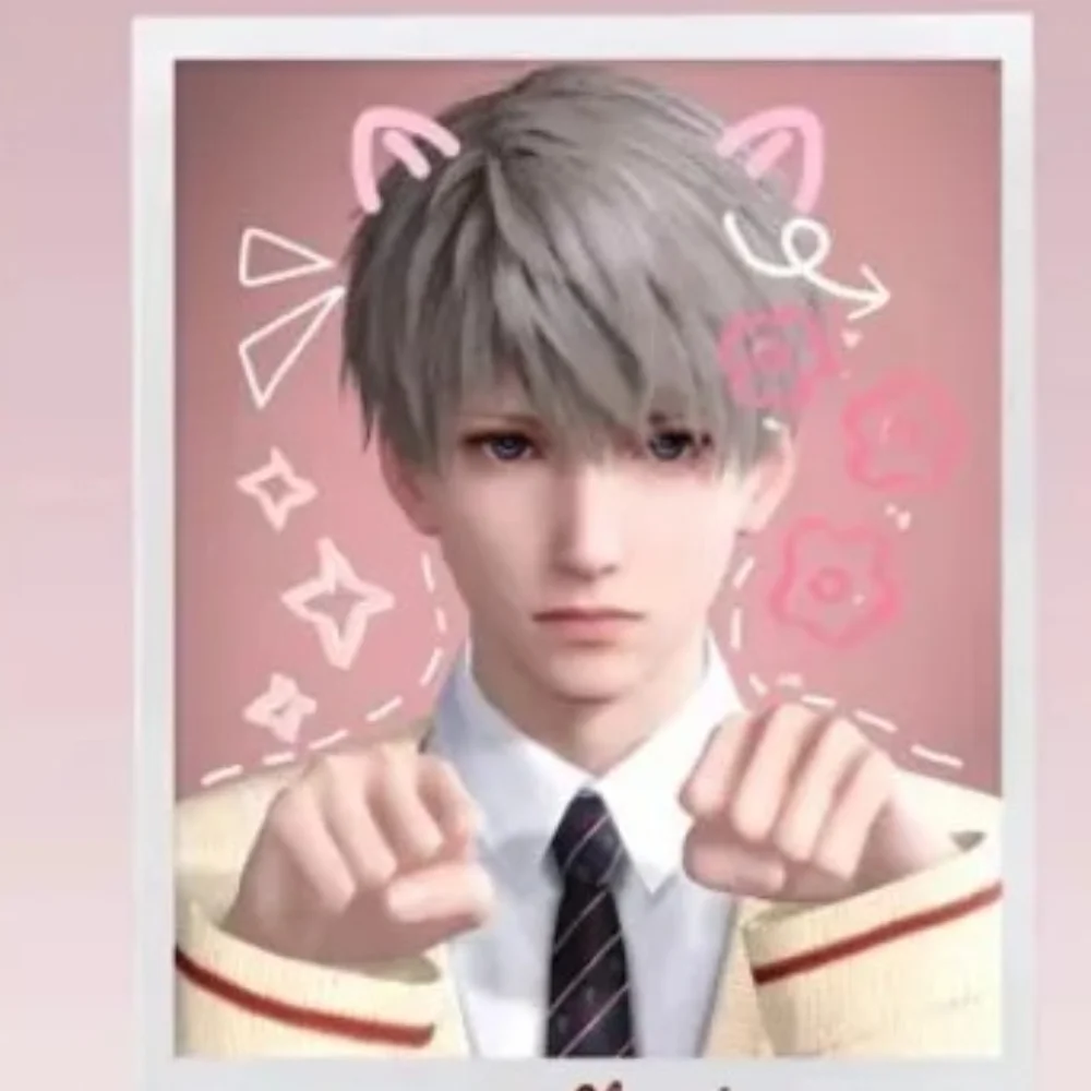 

4Pcs/set Sweet and Fresh Love Interaction Game Love and Deepspace of Xavier Aster Shen Xinghui Fan Collectible Cards Charming