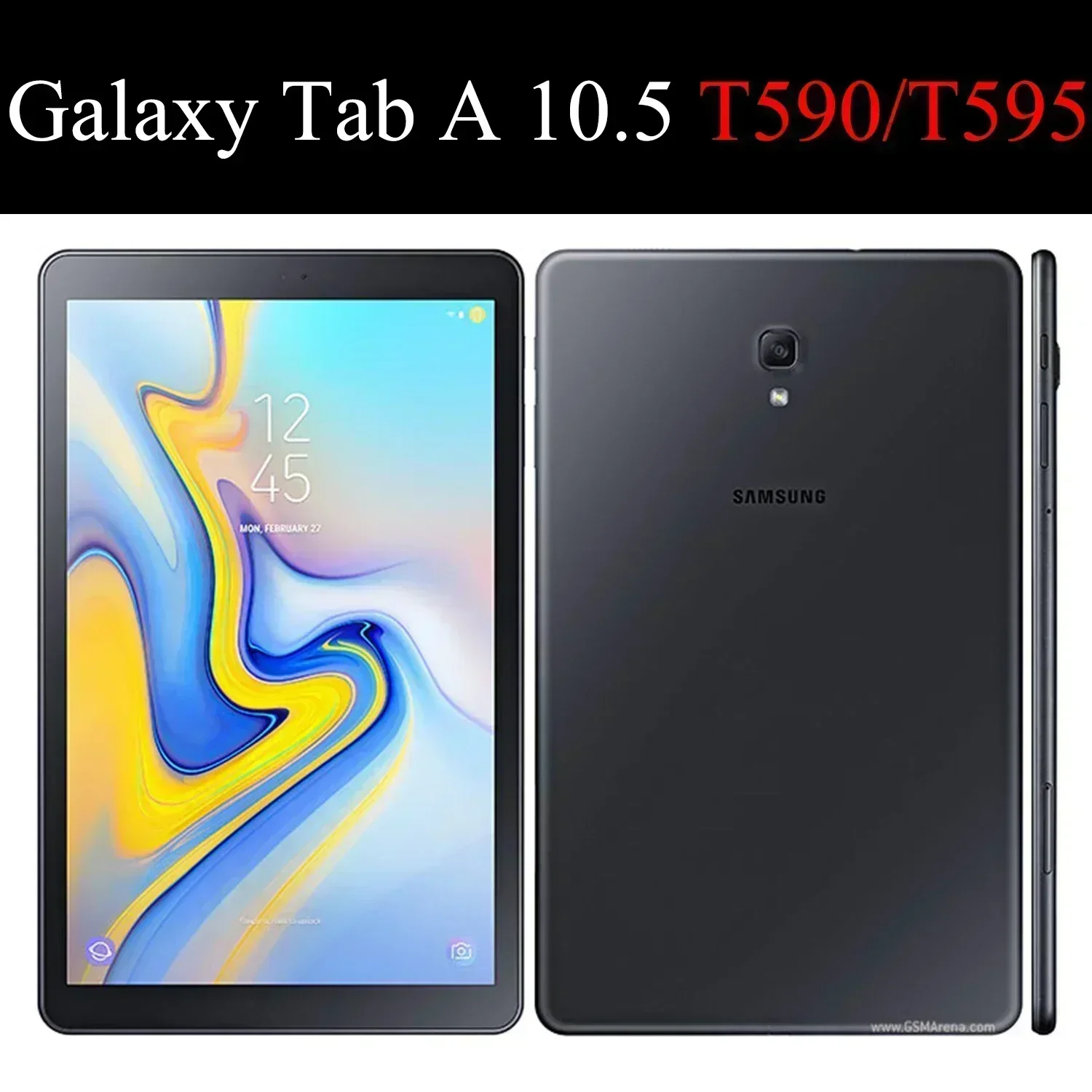 Tablet Tempered glass film For Samsung Galaxy Tab A 10.5" 2018 Proof Explosion prevention Screen Protector 2Pcs SM-T590 T595