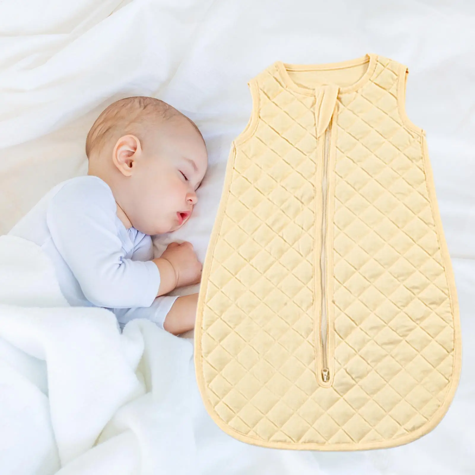 كيس نوم للأطفال كيس نوم مرجح يمكن ارتداؤه بطانية مريحة قماط كيس نوم مناسب للسفر في مستشفى الحضانة