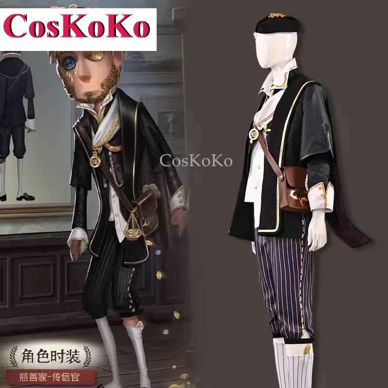 【Customized】CosKoKo Kreacher Pierson Cosplay Game Identity V Costume Philanthropist Uniforms Halloween Party Role Play Clothing