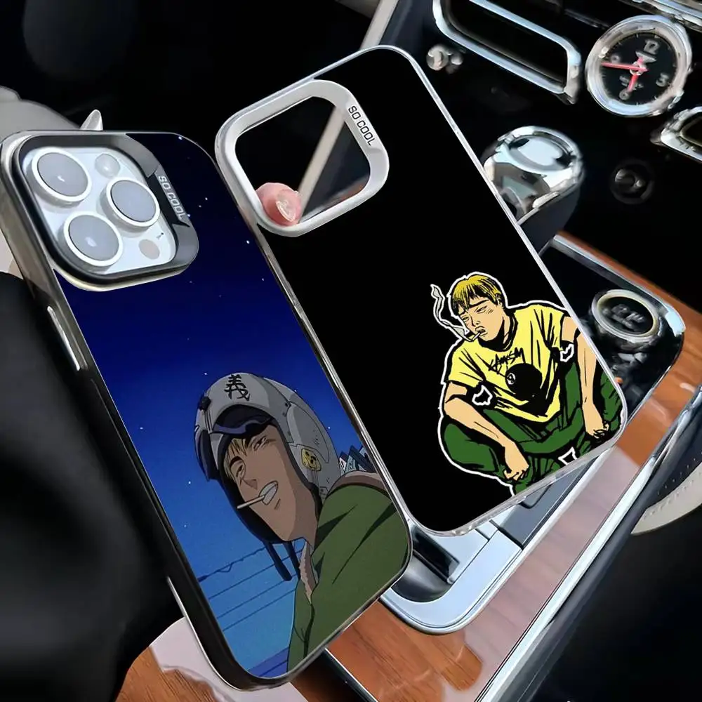 

G-GTO Great Teacher Onizuka Phone Case For iPhone 16,15,14,13,12,11,Mini,Pro,MAX White Matte Shockproof Cover
