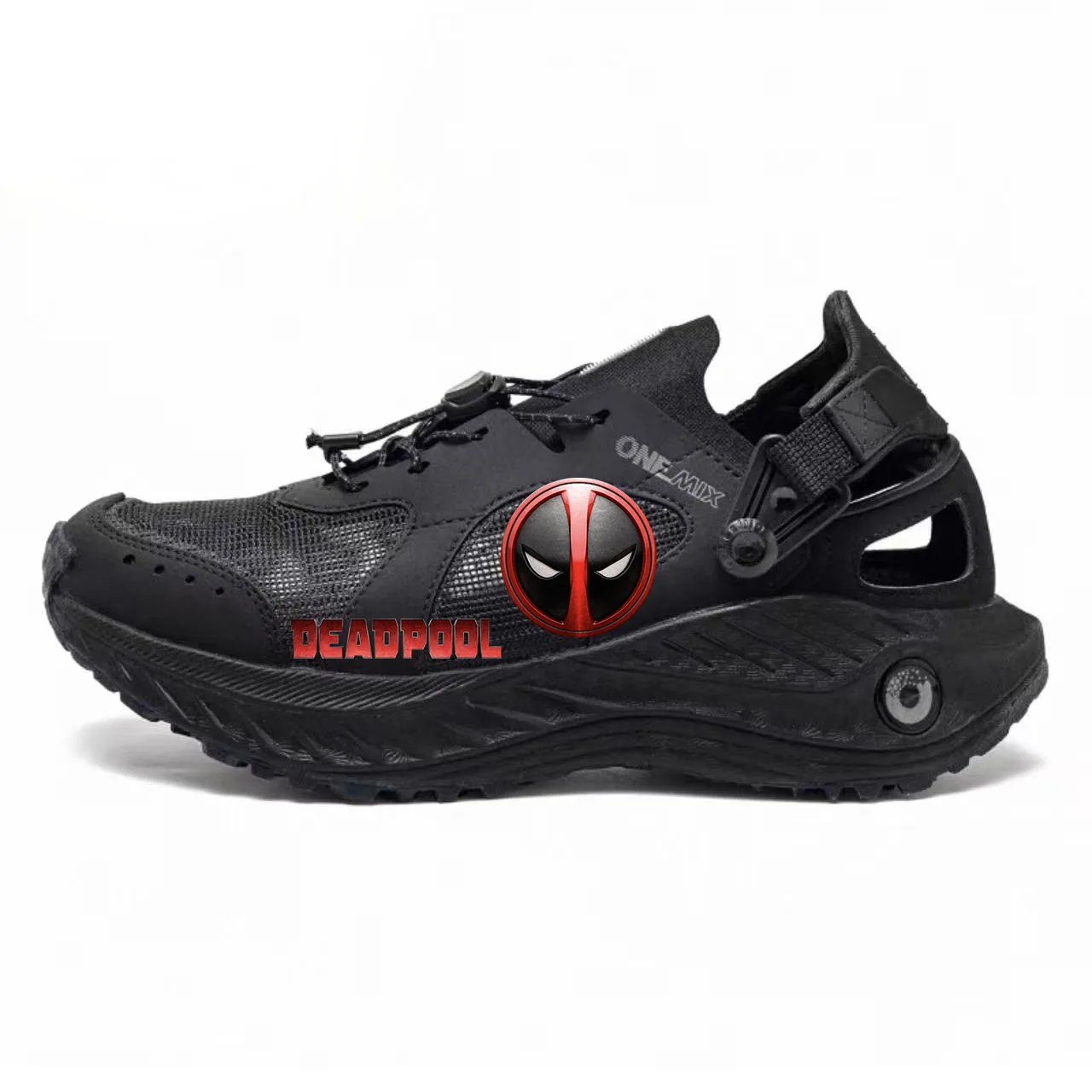 

ONEMIX Marvel Deadpool Trekking Hiking Shoes Men Woman Male Sneaker River Walking Shoe Outdoor Water Upstream Custom Shoes