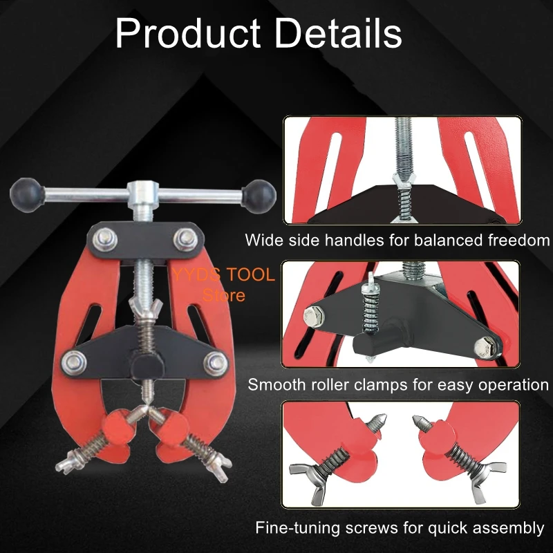 

Pipe Tool Clamp Pipe Welding Aligner Pipe Butt Welding Clamp Welding Positioner Welding Alignment Fixture