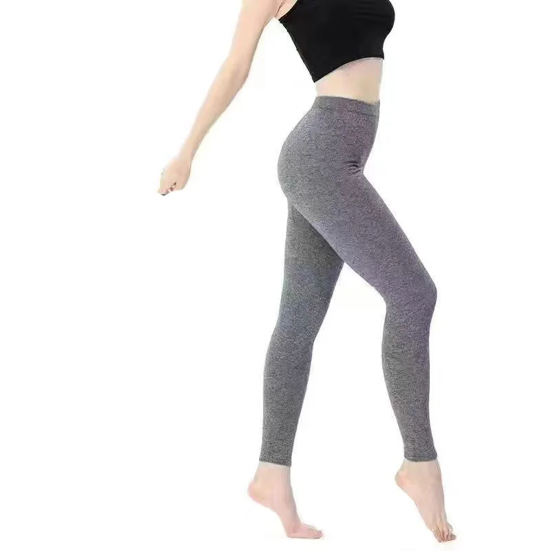 Women\'s Wool Leggings Slim Pants High Waist Autumn and Winter Cashmere Casual Knitted Pencil Pants Korean Thick Casual pants