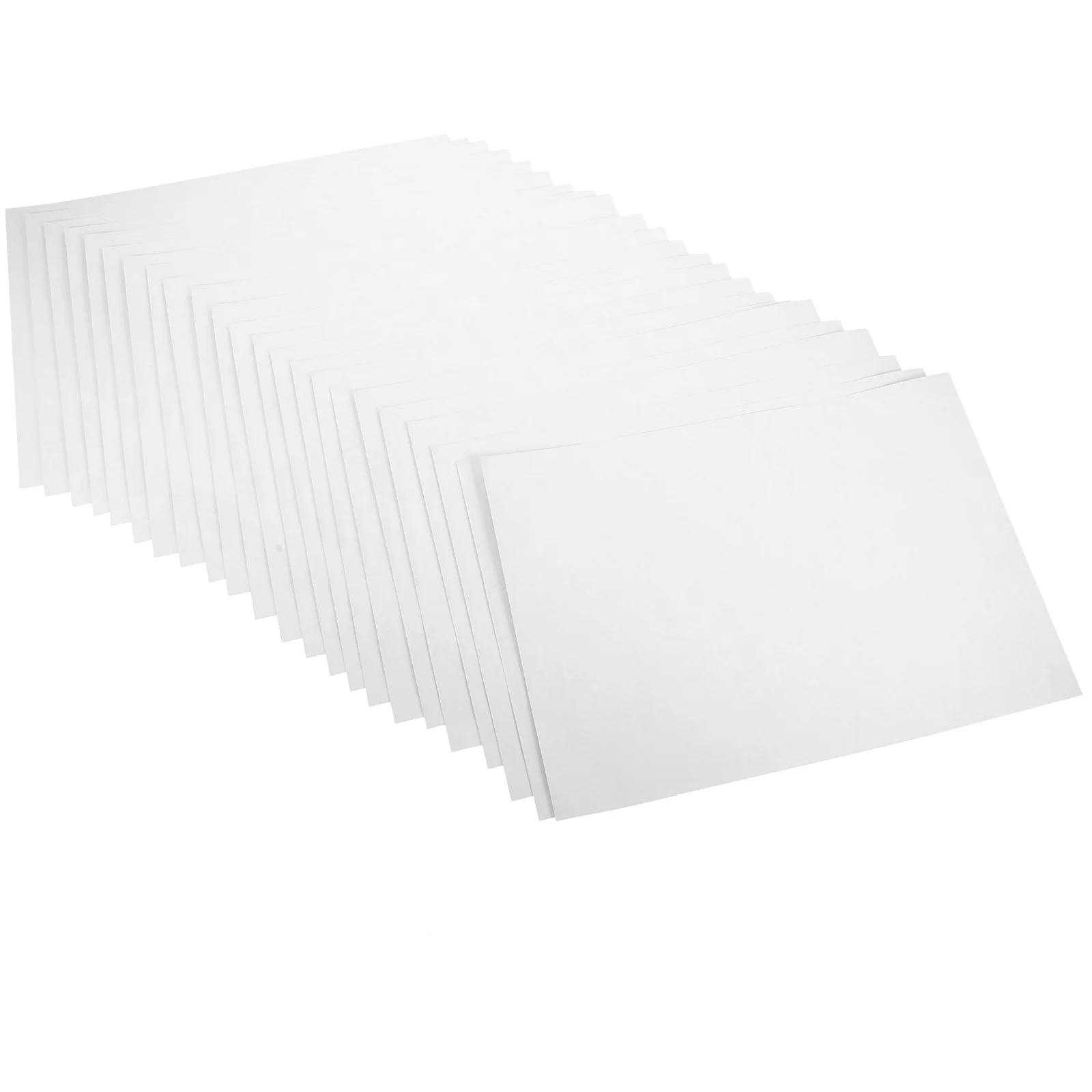 50 Blatt Kopiermarkierungsaufkleber, A4, Kraftpapier, selbstklebende Druckaufkleber, Klebeetiketten, Thermo, groß