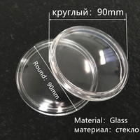 Car Round Diameter 90mm Fog Lights Anti-fog Glass Tempered Glass For Nissan Murano Z51 Tiida Juke Patrol 3 Y62 Presage Rogue