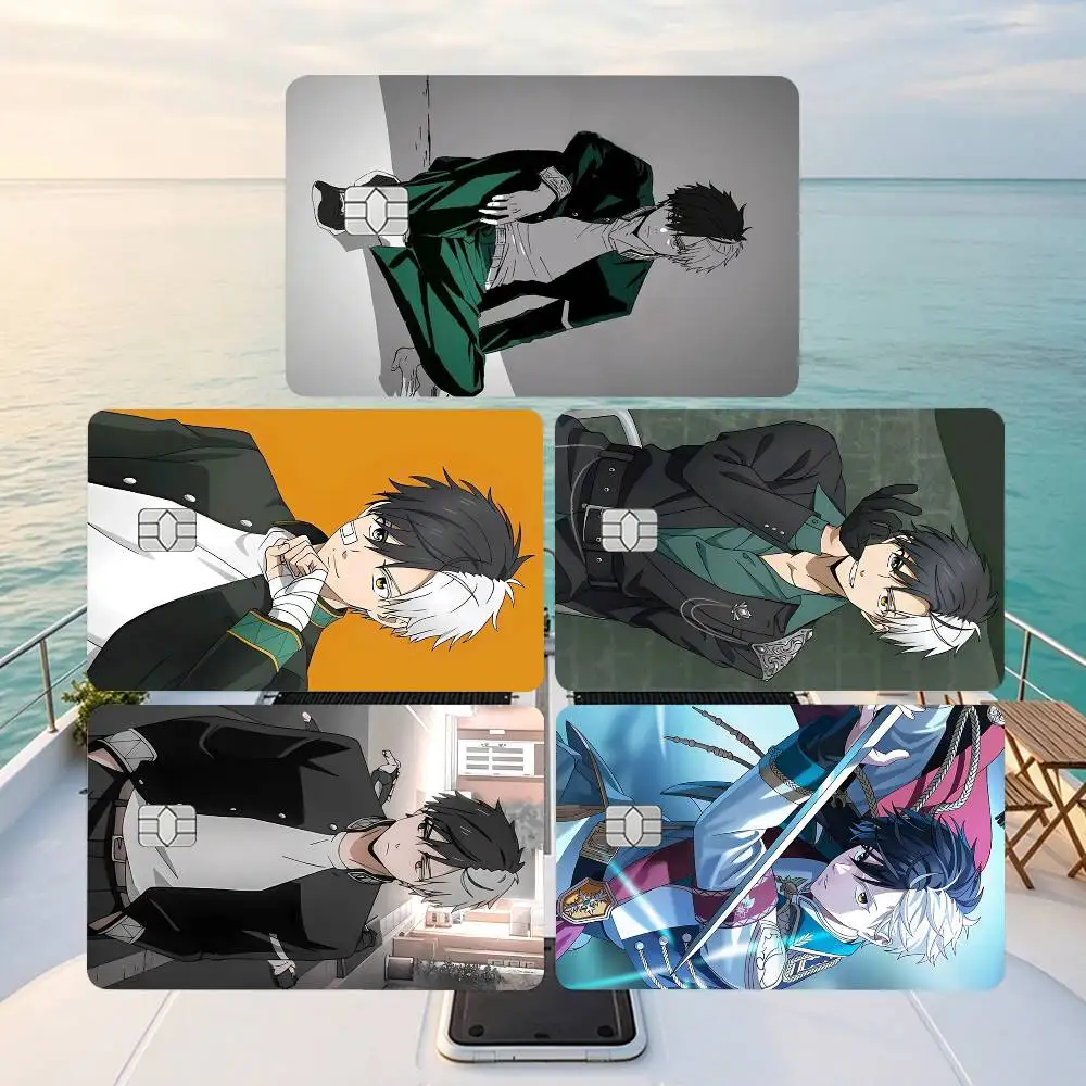 Haruka Sakura WIND B-BREAKER  Credit Card HD Stickers Small Chip Waterproof Sticker Game Card Decal Gift