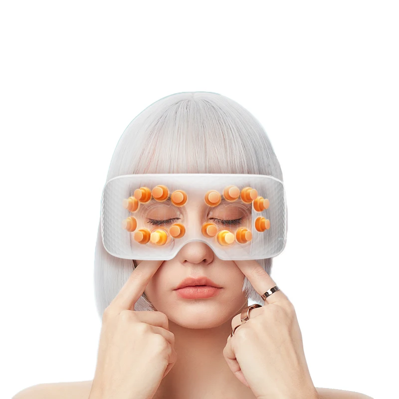 Portable Smart Medical Eye Massager Electric Steam Eye Massage Equipment Wireless Digital Music Relieves Eye Strain Vibration