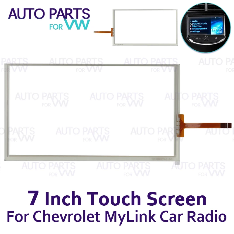 

7.0" LCD Display 167x93mm LA070WV1TD05 Touch Screen Panel For Chevrolet Sonic Spark Mylink 2012-2016 Car Raido replacement